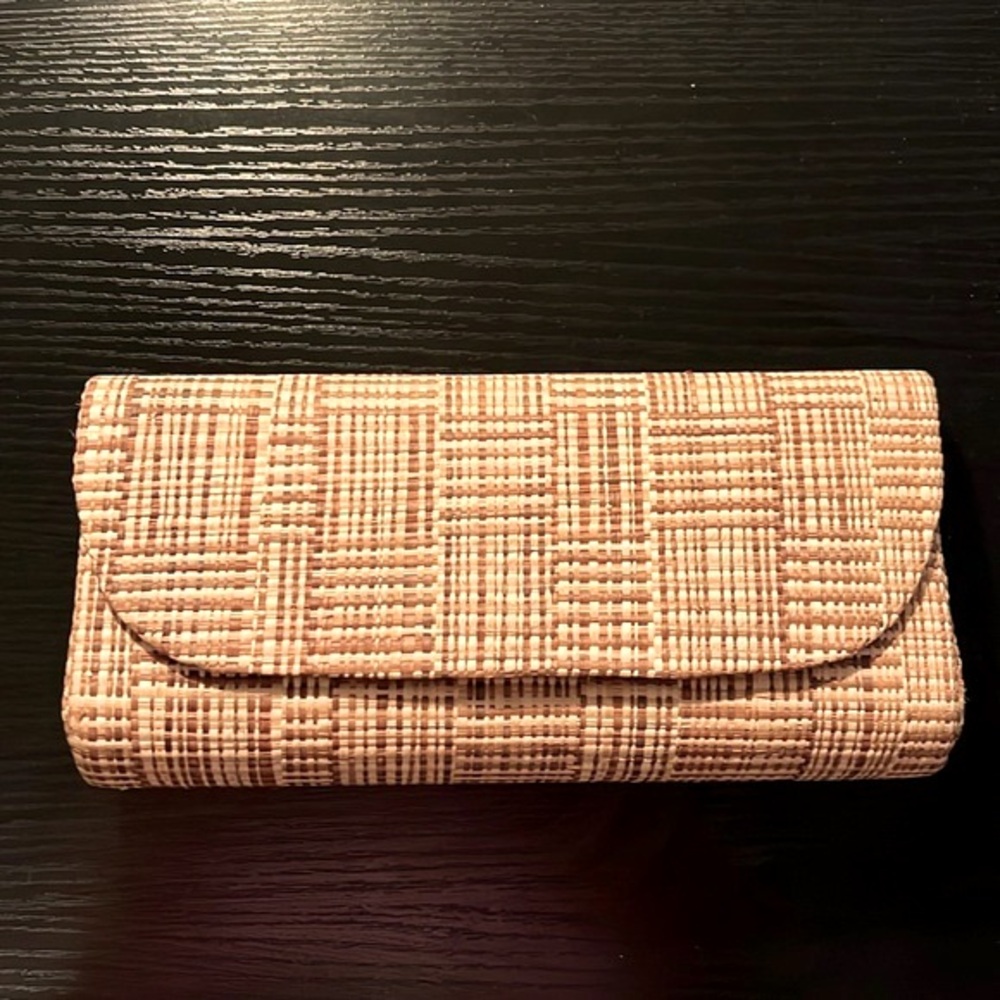 Palm Leaf Clutch